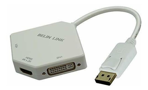 Dp A Hdmi Vga Dvi Adaptador Displayport A Hdmi 4k Adapta -vl