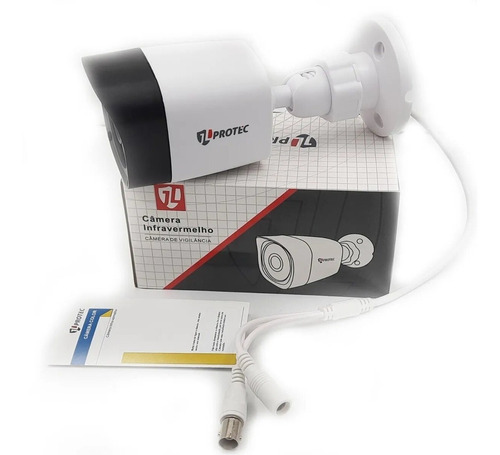 Câmera De Segurança Jl Protec Jl-1010a 1mp Bullet 720p 2.8mm