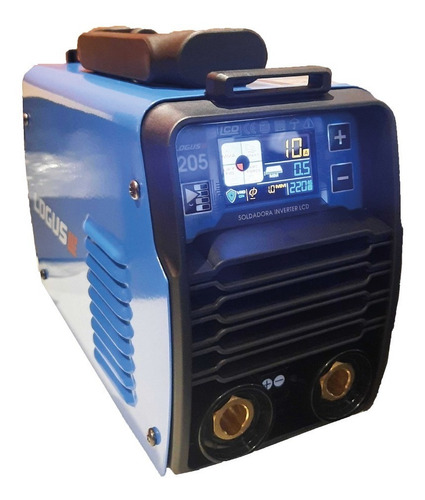 Imagen 3 de 7 de Soldadora Inverter Logus Sli-205 Lcd Mma/tig Envio Gratis!!
