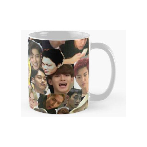 Taza Exo - Meme Face Collage Calidad Premium