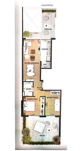Imagen 11 de 12 de -apartamento 2 Dormitorios, Balcón, Cordón Sur.