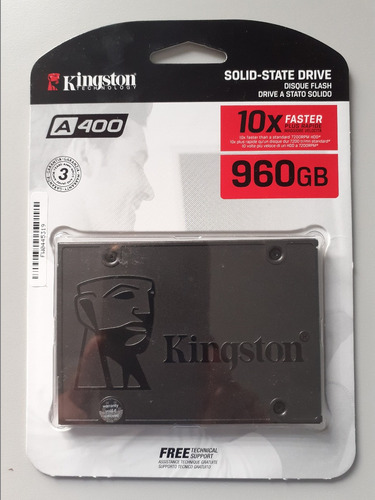 Disco Duro Solido Ssd 960 Gb 2.5  Sata Kingston A400 Origina