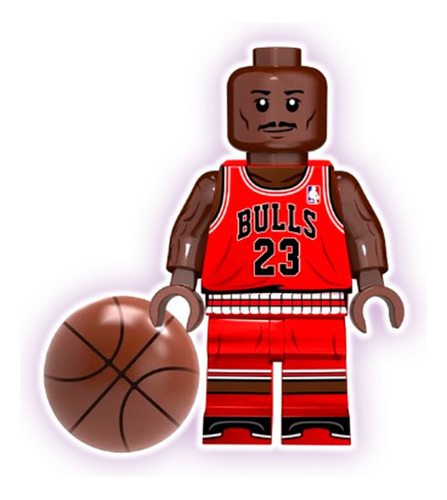 Minifiguras Deporte Basket Michael Jordan James Os Gamer 