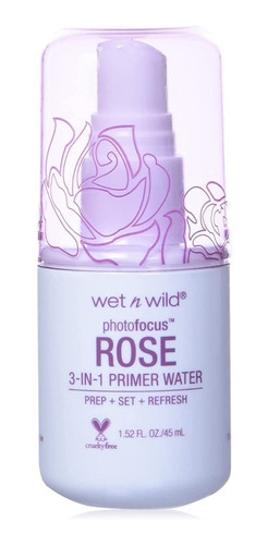 Wet N Wild Photo Focus Fijador Primer Water, Rose Addiction