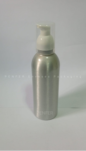 Botella Aluminio 275 Ml Valvula Espuma  ( Pack Por 3 ) 