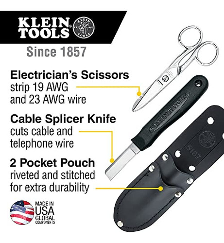 Kit Para Empalmadores De Cables & Tijeras Elctricas Klein To