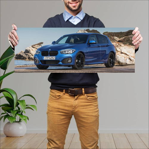 Cuadro 30x80cm Auto 2017 Bmw 1 Series M Sport Sh 478