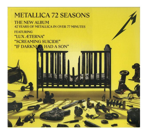 Metallica 72 Seasons Cd Nuevo Musicovinyl