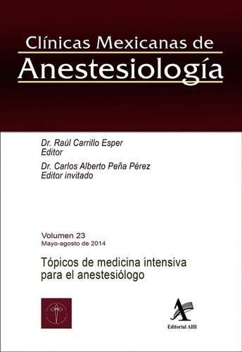 Topicos De Medicina Intensiva Para El Anestesiologo