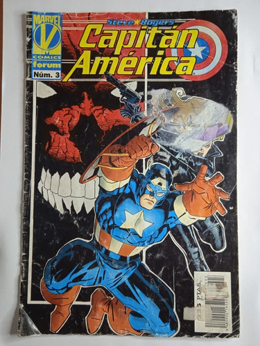 Capitan America Revist N° 3 Año 1995 Envio Gratis Montevideo