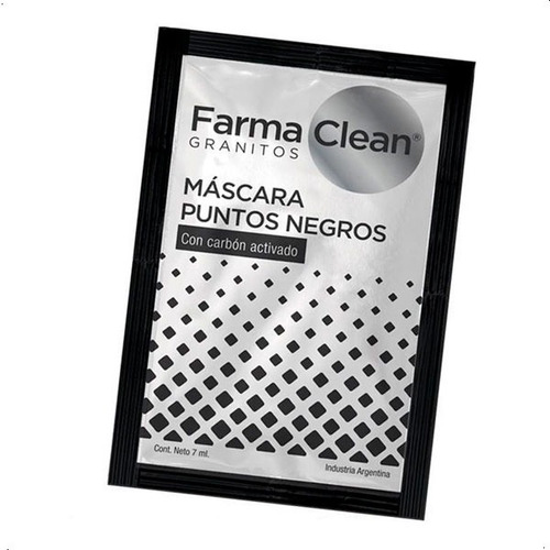 Mascarilla Negra Para Puntos Negros Farmaclean 1 Sobre 7ml