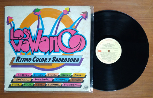 Los Wawanco Ritmo Color Y Sabrosura 1986 Disco Lp Vinilo