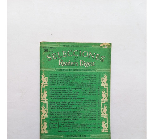 Selecciones Del Reader's Digest - Noviembre 1942