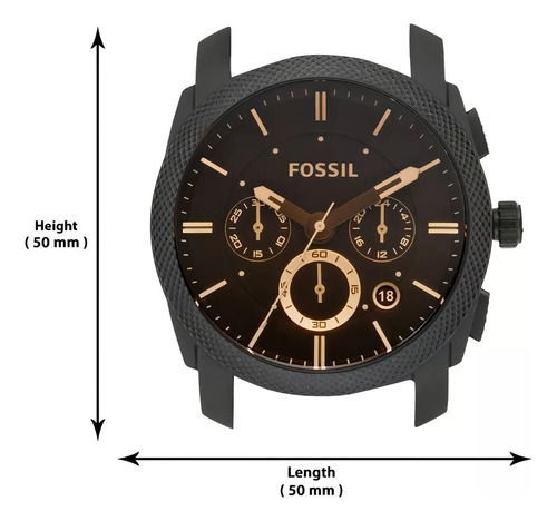 Reloj Hombre Fossil Machine Chrono Piel
