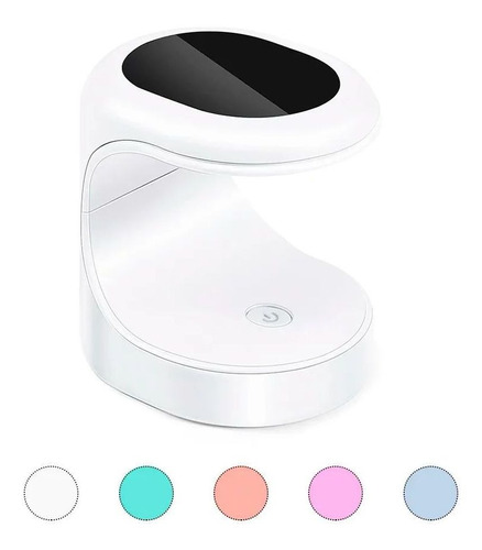 Mini lámpara UV para secar uñas, máquina de manicura, color blanco, 110 V/220 V