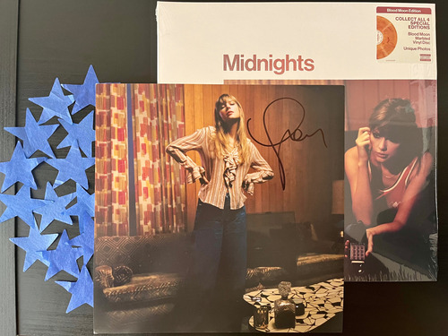 Taylor Swift - Midnights - Vinilo (lp) Firmado/ Autografiado