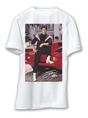 Playera Personalizada Sylvester Stalone Rocky Balboa Box