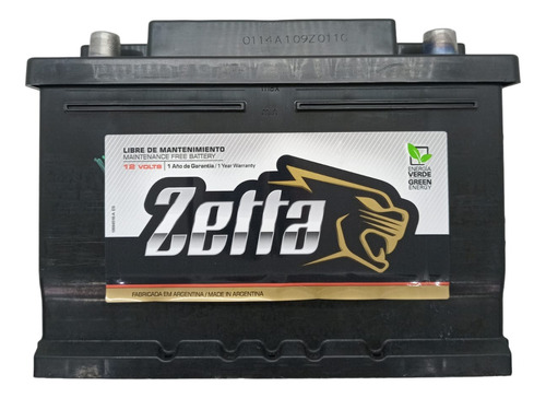 Bateria Zetta 12x65 56ah Renault Clio 2 1.2 F2 Authntique Aa