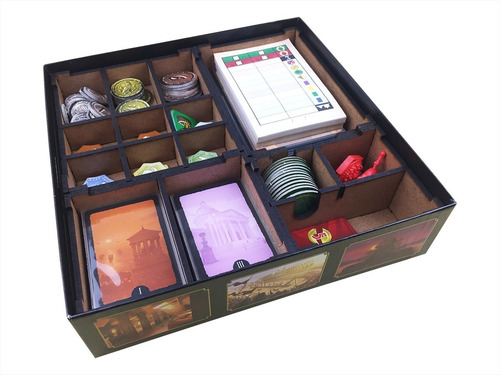 Organizador (insert) Para 7 Wonders Duel (mdf)