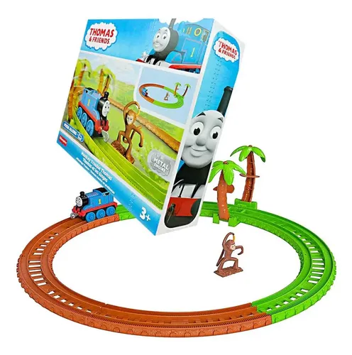 Thomas & Friends Pista Thomas Em Aventura Com Macaco Gjx83