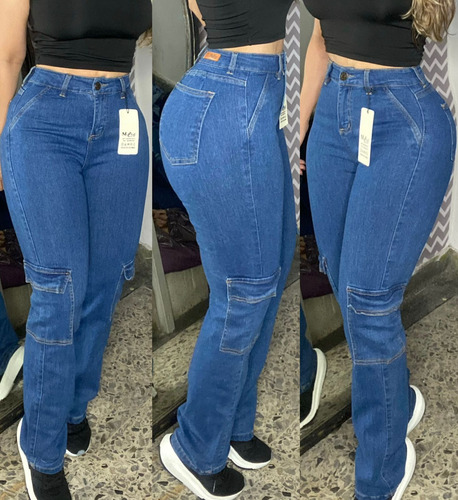 Nueva Coleccion Jeans Strech Premium Bota Anchas Talla 6/14 