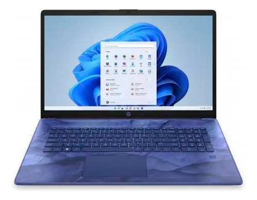 Laptop Hp 17 Ryzen 3 5300u 17.3 8gb 256gb Azul