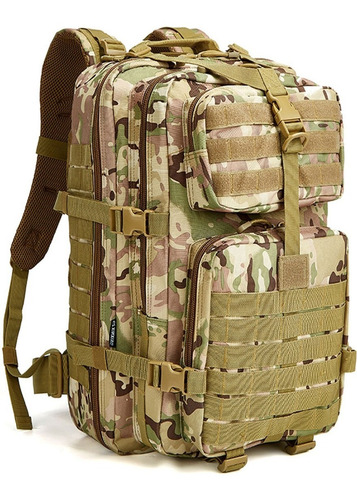 Mochila Táctica Militar Molle Importada Hombre Impermeable