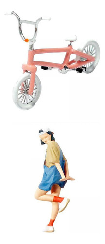 Escala 1:64 Para Chica Y Bicicleta Para Calle, Diseño De