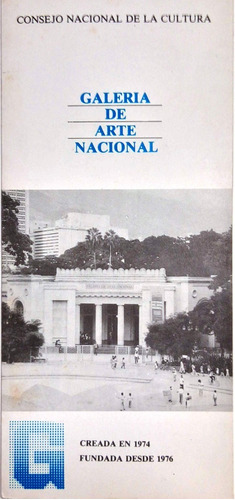  Galería De Arte Nacional. Triptico.