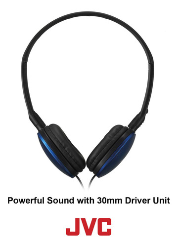 Auriculares Jvc Has160r Flat Red Con Aislamiento De Sonido Y