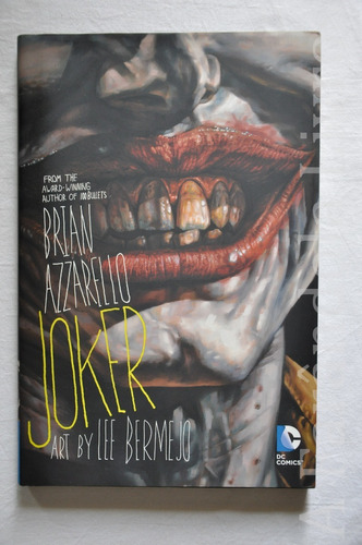 Joker Brian Azzarello Dc Comics Capa Dura Importado