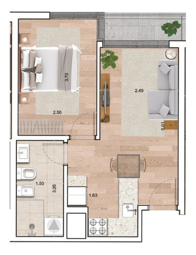Imagen 10 de 22 de Alquiler 1 Dormitorio | La Blanqueada | A Estrenar
