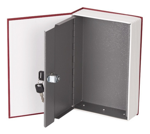 Imagen 2 de 6 de Cofre Libro Grande Simulado Porta Valores Dinero Seguridad
