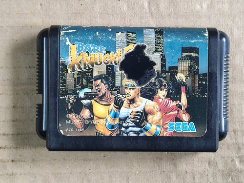 Bare Knuckle 1 / Streets Of Rage - Original Sega Mega Drive (Usado)