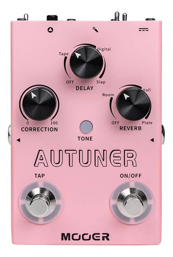 Pedal De Voz Mooer Autuner Mvp1 Musico Sintetizador