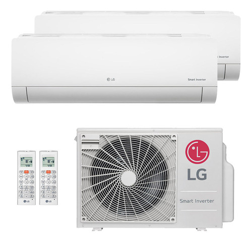 Ar-condicionado Multi Split Inverter LG 18.000 Bt 2 Ambiente