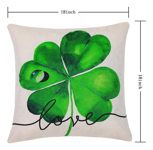 St Patricks Day Decor-throw Pillow Covers 18x18 En Un Set De