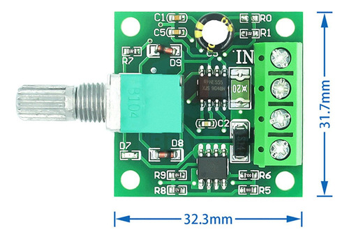 // Xyl 3 Interruptor De Control De Velocidad Pwm Regulador