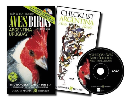 Narosky: Guía Identificación. Aves Argentina Y Uruguay + Dvd
