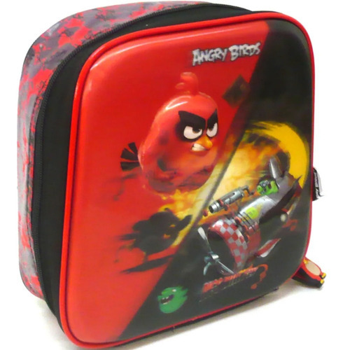 Merendeira Lancheira Escolar Infantil Angry Birds 3d