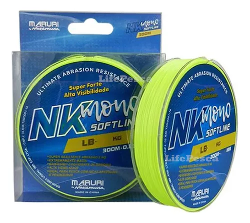 Linha Monofilamento Maruri NK Soft Line 300m - by Nelson Nakamura