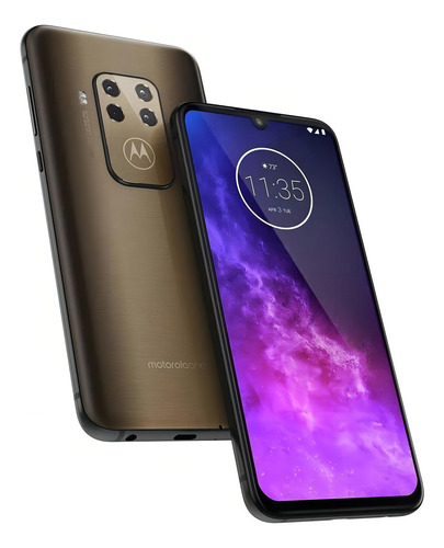 Motorola One Zoom 128 GB bronze 4 GB RAM - Excelente (Recondicionado)