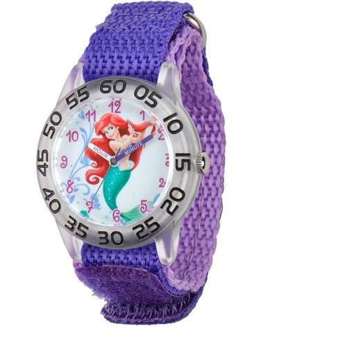 Reloj Disney Para Niña W001669 Tablero De Ariel Pulso En