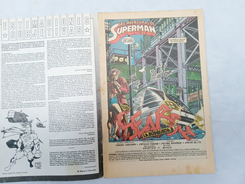 Historieta Comic Antiguo * Superman * No 57 Zinco Deca 90 (Usado)