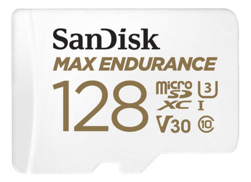 Memoria Microsd Sandisk Max Endurance 128gb Sdxc C10 U3 4k