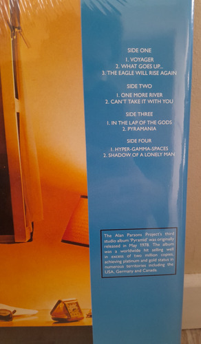 Vinilo Pyramid 45 Rpm Audiophile Edition - Alan Parsons Edición Limitada