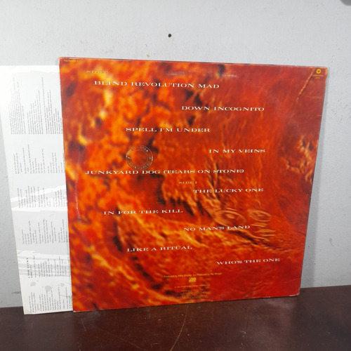 Imagem 2 de 8 de Vinil Lp Vinger Pull Com Encarte Ótimo Estado