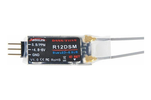 Receptor Radiolink Mini R12dsm 12 Channel