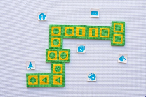 Juegos Mesa Dominó Figuras Educativo Aprendizaje Didáctico