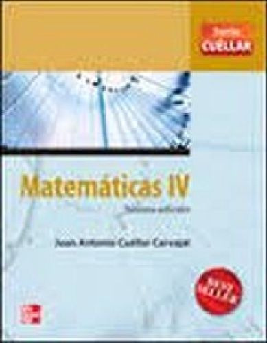 Matematicas Iv 3ed. -s.cuellar Competencias/dgb-, De Cuellar, Juan Antonio. Editorial Mcgraw Hill, Tapa Blanda, Edición 3 En Español, 2020